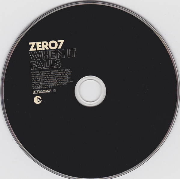Zero 7 - When It Falls | Ultimate Dilemma (5050467 0987 2 5) - 3