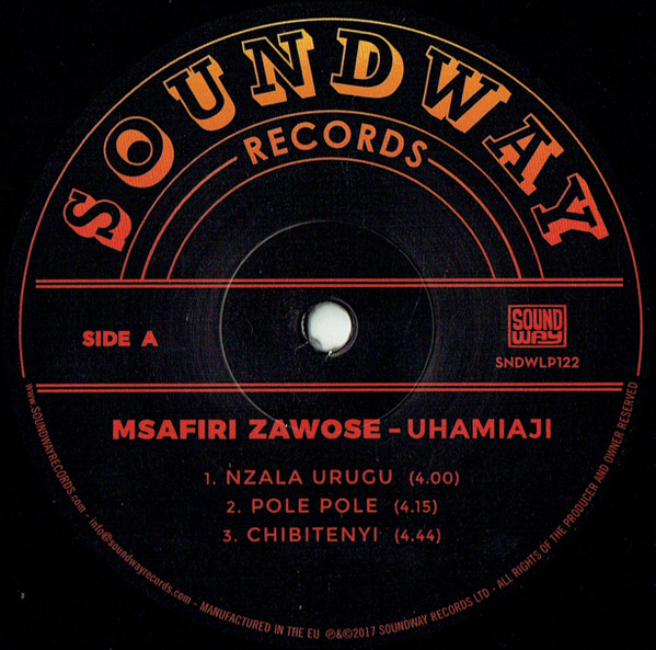 Msafiri Zawose - Uhamiaji | Soundway (SNDWLP122) - 3 Msafiri Zawose - Uhamiaji | Soundway (SNDWLP122) - 3