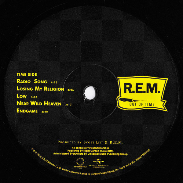 R.E.M. - Out Of Time | Concord Bicycle Music (0888072004405) - 3 R.E.M. - Out Of Time | Concord Bicycle Music (0888072004405) - 3