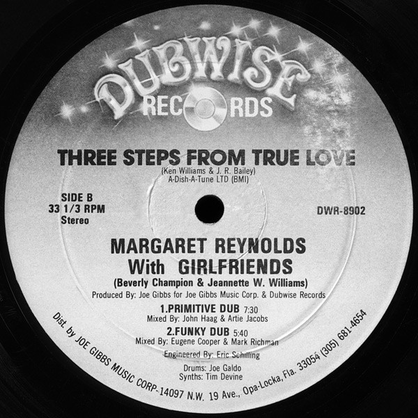 Margaret Reynolds With Girlfriends - Three Steps From True Love | Dubwise Records (DWR-8902) - 2