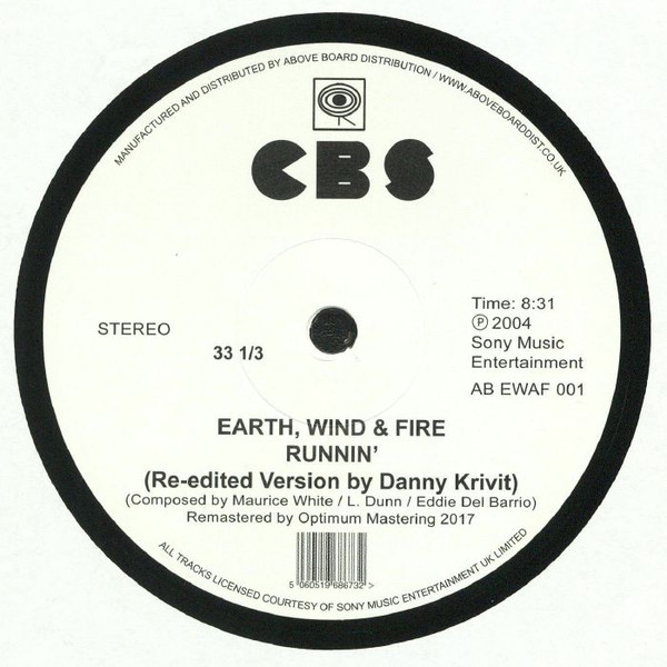 Earth, Wind & Fire - Brazilian Rhyme / Runnin' | CBS (AB EWAF 001) - 2