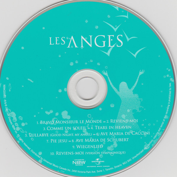 Les Anges Avec Gregory Charles - Les Anges | Disques NBW (NBWCD3502) - 3 Les Anges Avec Gregory Charles - Les Anges | Disques NBW (NBWCD3502) - 3
