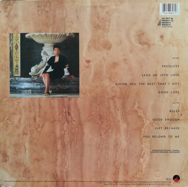 Anita Baker - Giving You The Best That I Got | Elektra (EKT 49) - 2 Anita Baker - Giving You The Best That I Got | Elektra (EKT 49) - 2