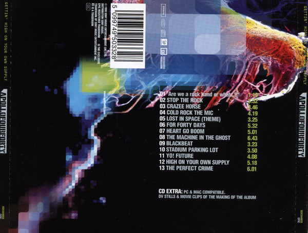 Apollo 440 - Gettin' High On Your Own Supply | Stealth Sonic Recordings (SSX3440CD) - 3