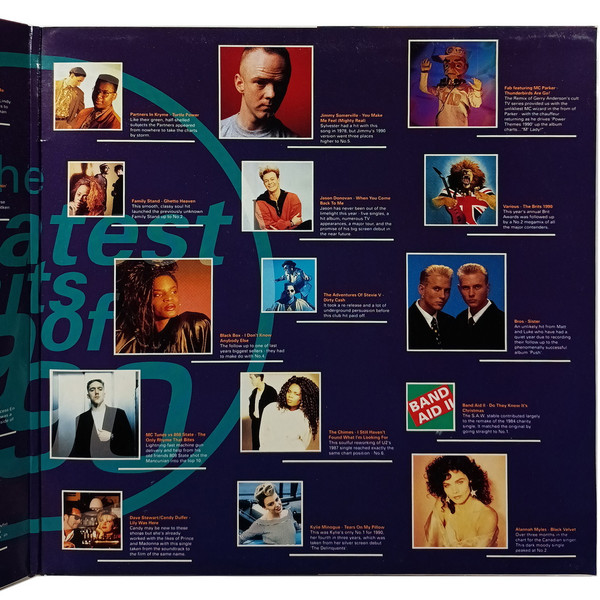Various - The Greatest Hits Of 1990 | Telstar (STAR 2439) - 3