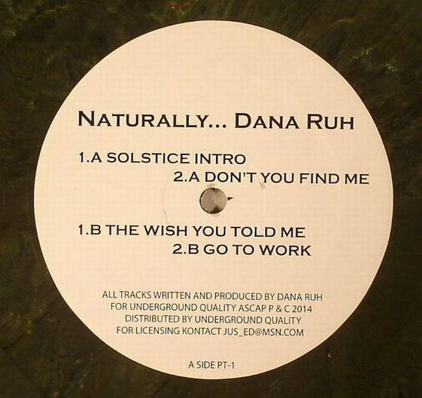 Dana Ruh - Naturally... (Pt 1) | Underground Quality (UQ-057LP PT-1) - 3