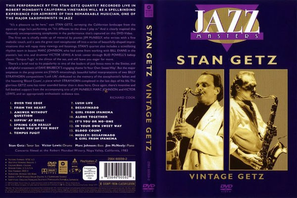 Stan Getz - Vintage Getz | Warner Music Vision (2564 60059-2) - 2