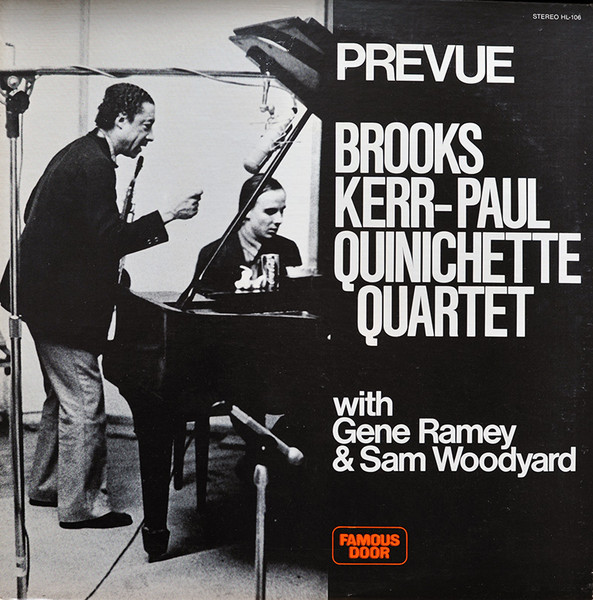 Brooks Kerr - Paul Quinichette Quartet - Prevue | Famous Door (HL-106)