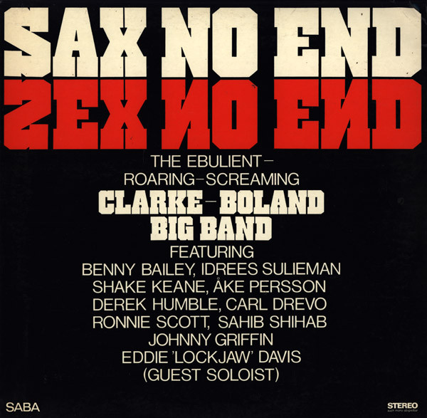 Clarke-Boland Big Band - Sax No End | SABA (SB 15 138 ST) - 4 Clarke-Boland Big Band - Sax No End | SABA (SB 15 138 ST) - 4
