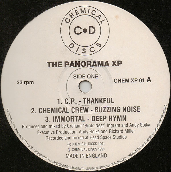 Various - The Panorama XP | Chemical Discs (CHEM XP 01)