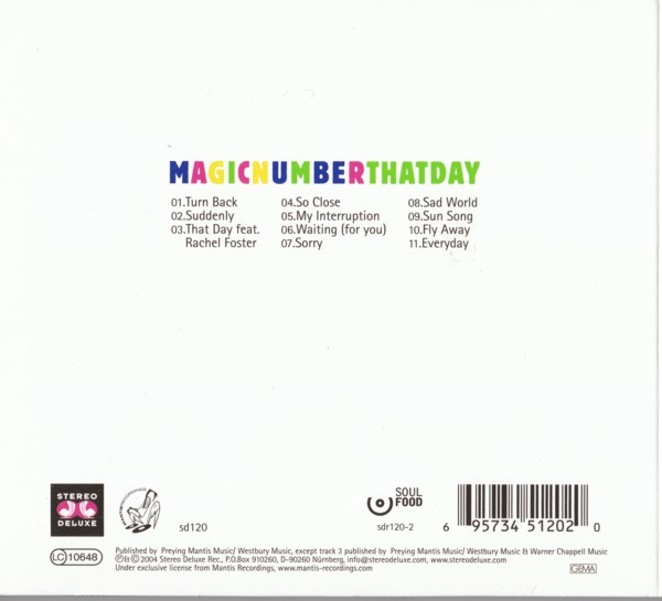 Magic Number - That Day | Stereo Deluxe (sd120) - 2