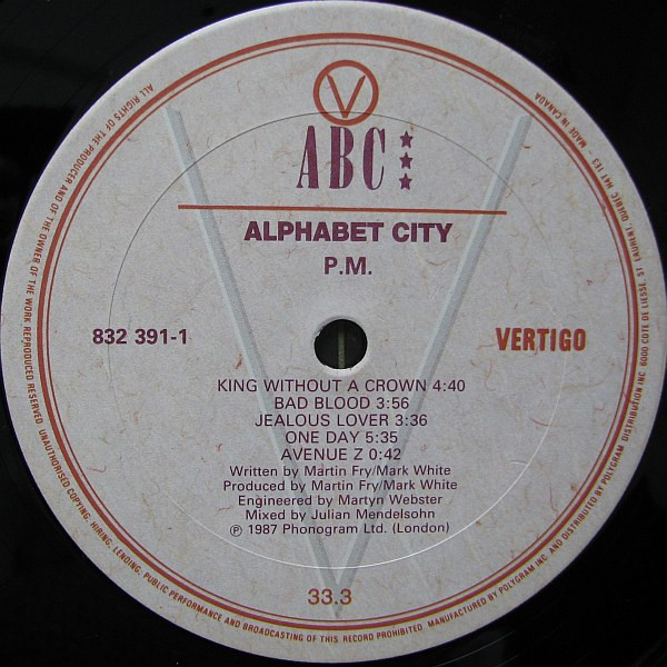 ABC - Alphabet City | Vertigo (832 391-1) - 4