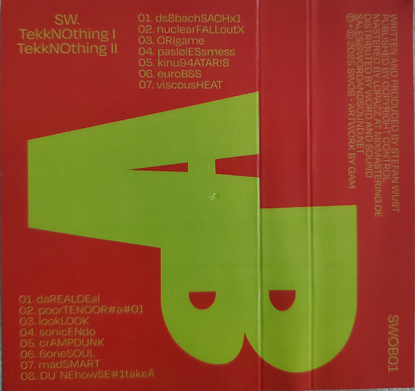 SW. - TekkNOthing I / TekkNOthing II | Swob (SWOB01) - 2