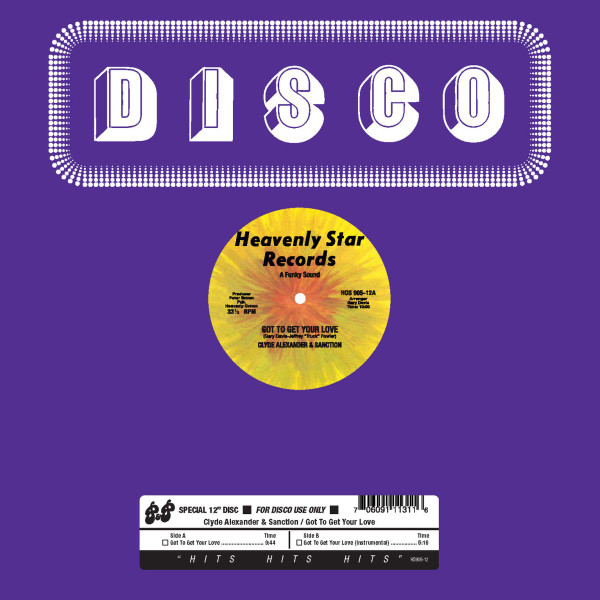 Clyde Alexander & Sanction - Got To Get Your Love | P&P Records (HOS 905-12)