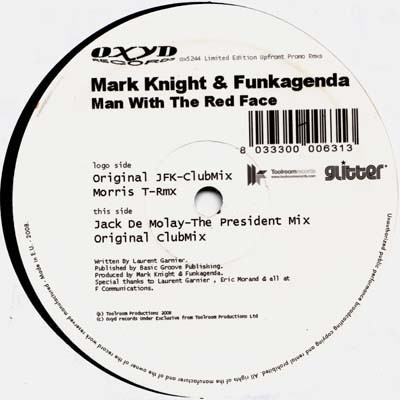 Mark Knight & Funkagenda - Man With The Red Face | Oxyd Records (OX5244) - main