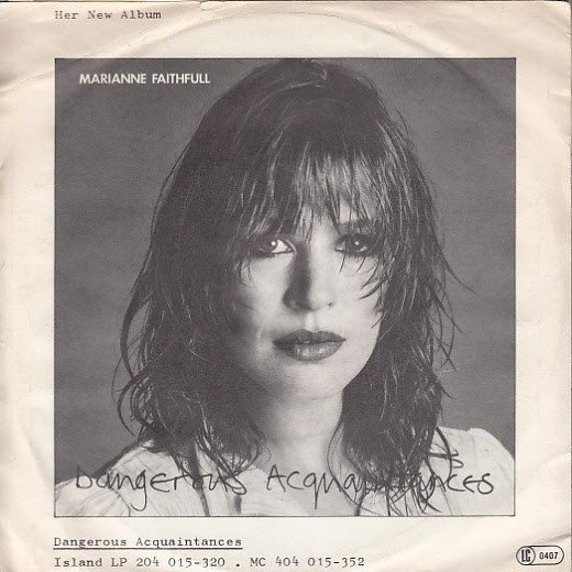 Marianne Faithfull - Truth, Bitter Truth | Island Records (103 598) - 2