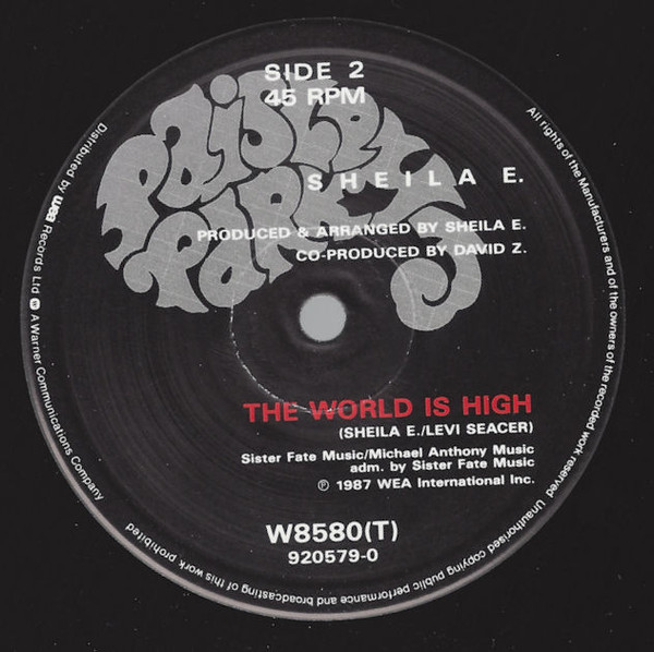Sheila E. - Hold Me | Paisley Park (920 579-0) - 4