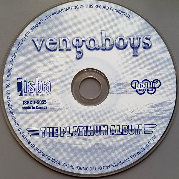 Vengaboys - The Platinum Album | ISBA Music Entertainment Inc. (ISBCD-5055) - 3