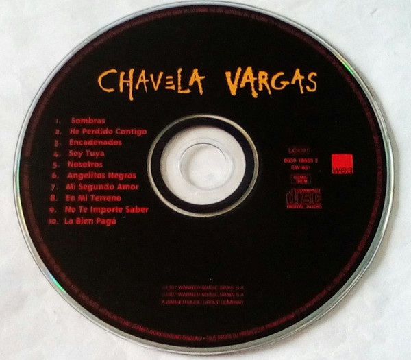 Chavela Vargas - Chavela Vargas | WEA (0630-18555-2) - 3 Chavela Vargas - Chavela Vargas | WEA (0630-18555-2) - 3