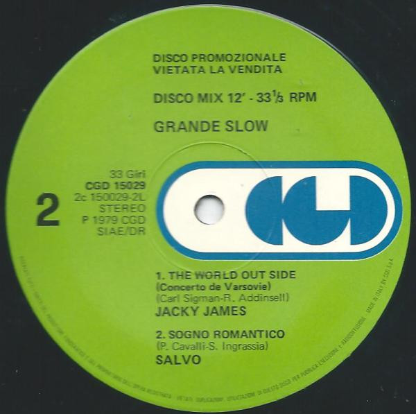 Various - Grande Slow | CGD (CGD 15029) - 3