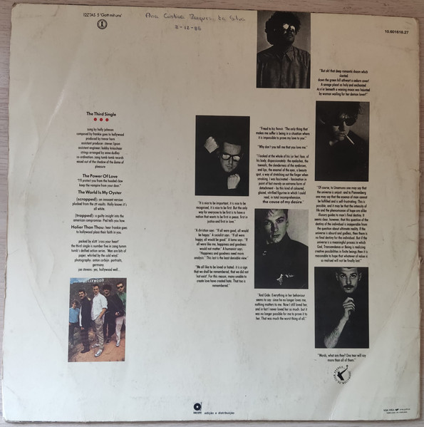 Frankie Goes To Hollywood - The Power Of Love | Dacapo (10.601618.27) - 2 Frankie Goes To Hollywood - The Power Of Love | Dacapo (10.601618.27) - 2