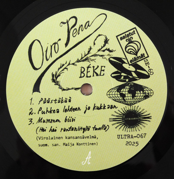 Oiro Pena - Béke | Ultraääni (Ultra-067) - 3 Oiro Pena - Béke | Ultraääni (Ultra-067) - 3