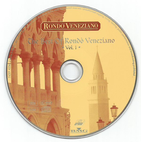 Rondò Veneziano - The Best Of Rondò Veneziano Vol. 1 | BMG (74321 42365 2) - 2 Rondò Veneziano - The Best Of Rondò Veneziano Vol. 1 | BMG (74321 42365 2) - 2
