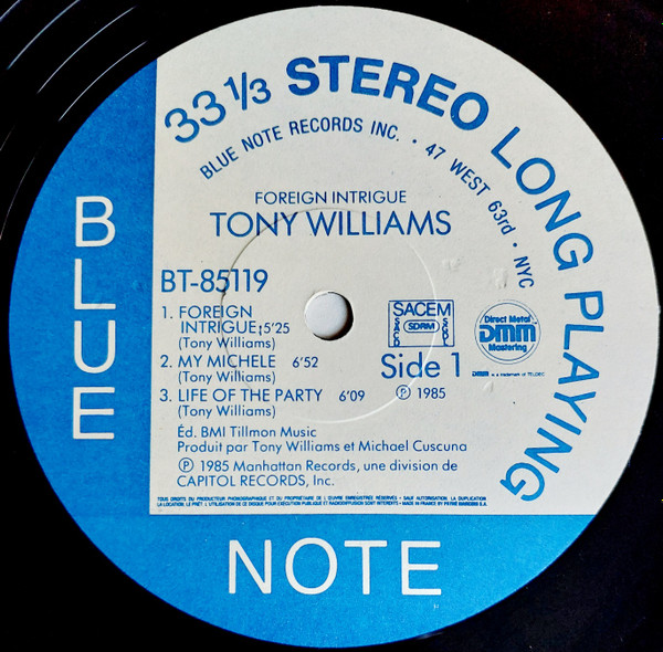 Anthony Williams - Foreign Intrigue | Blue Note (BT 85119) - 3