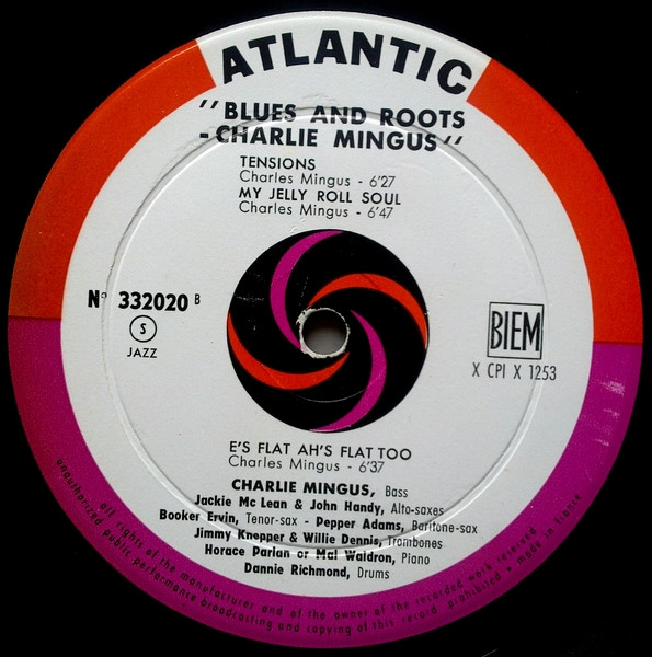 Charles Mingus - Blues & Roots | Atlantic (332.020 S) - 4 Charles Mingus - Blues & Roots | Atlantic (332.020 S) - 4