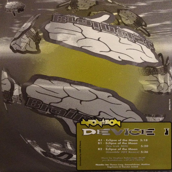 Intonation - Device I | Braintist Records (BRA-002) - 2 Intonation - Device I | Braintist Records (BRA-002) - 2