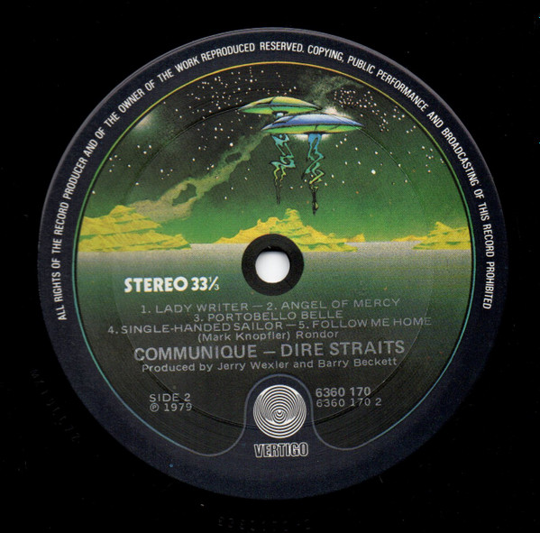 Dire Straits - Communiqué | Vertigo (6360 170) - 4 Dire Straits - Communiqué | Vertigo (6360 170) - 4