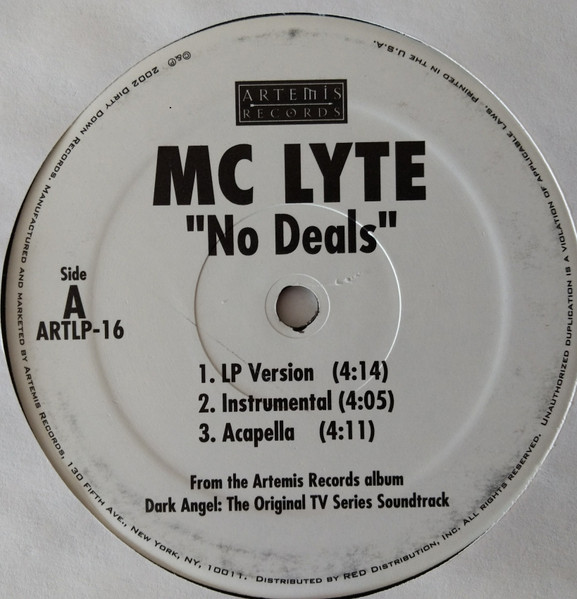 MC Lyte / John Forte - No Deals / Trouble Again | Artemis Records (ARTLP-16)