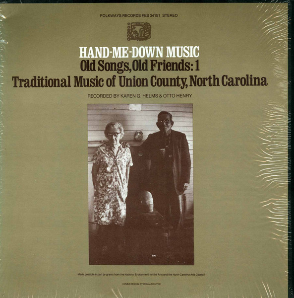 Various - Hand-Me-Down Music: Old Songs, Old Friends: 1 | Folkways Records (FES 34151) Various - Hand-Me-Down Music: Old Songs, Old Friends: 1 | Folkways Records (FES 34151)