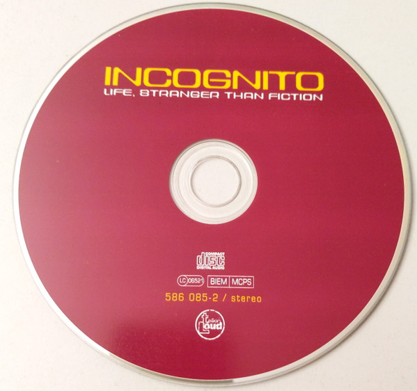 Incognito - Life, Stranger Than Fiction | Talkin' Loud (586 085-2) - main
