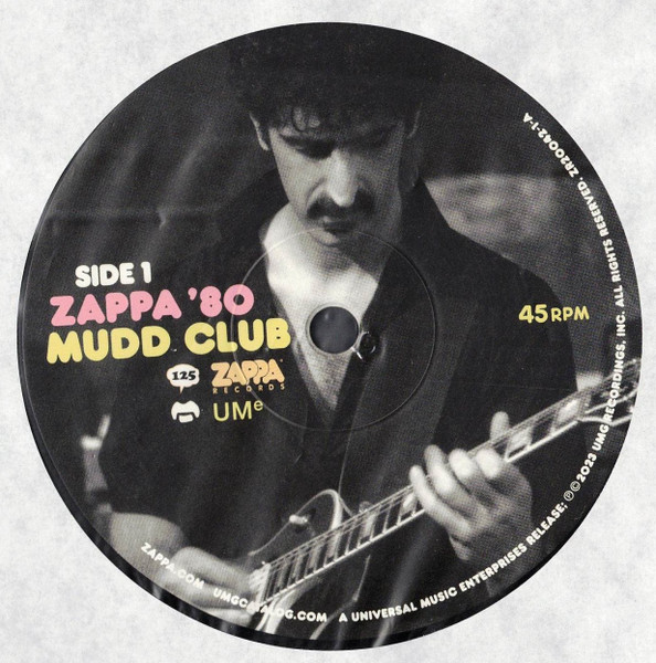 Zappa '80 Mudd Club