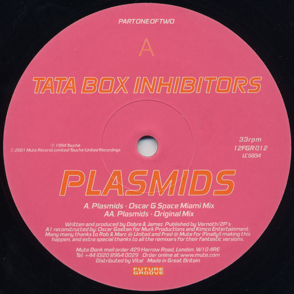 Tata Box Inhibitors - Plasmids | Future Groove (12FGR012) - 2