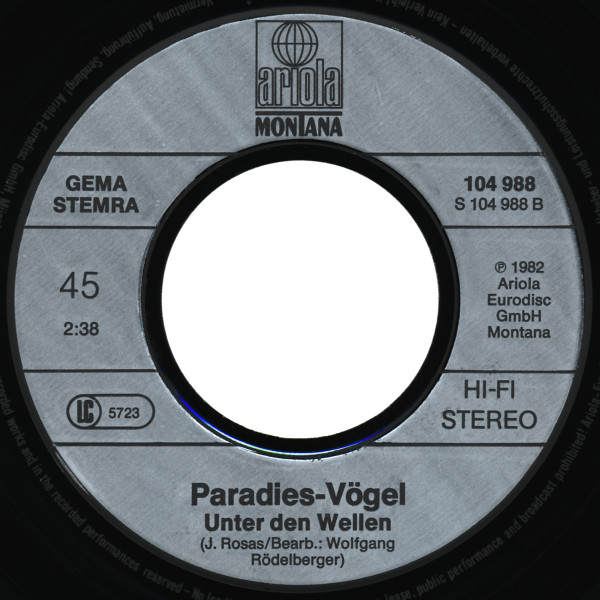 Paradiesvögel - Pinguin-Tanz | Ariola Montana (104 988-100) - 4