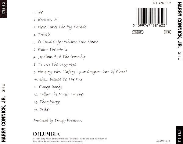 Harry Connick, Jr. - She | Columbia (476816 2) Harry Connick, Jr. - She | Columbia (476816 2)
