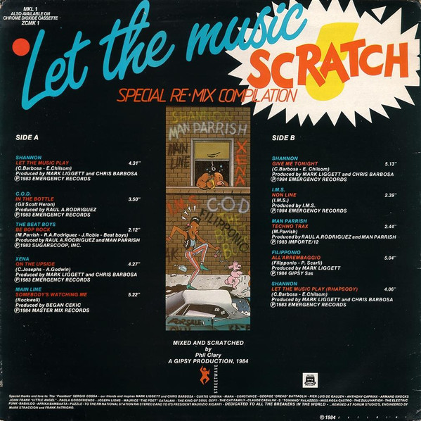 Various - Let The Music Scratch | Streetwave (MKL 1) - 2
