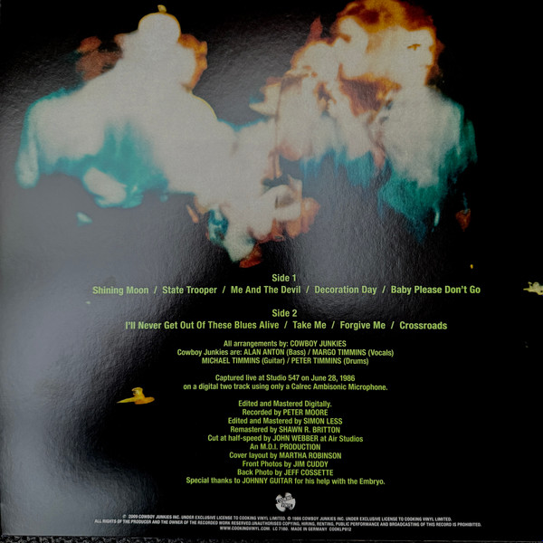 Cowboy Junkies - Whites Off Earth Now!! | Cooking Vinyl (COOKLP912) - 3