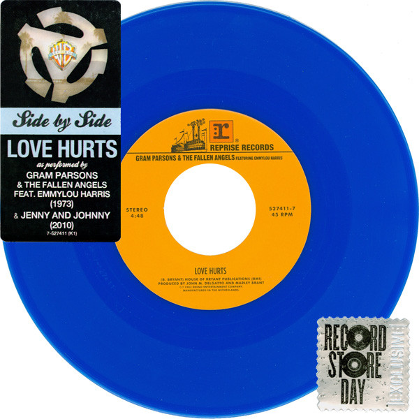 Gram Parsons & The Fallen Angels / Jenny And Johnny - Love Hurts | Reprise Records (527411-7)