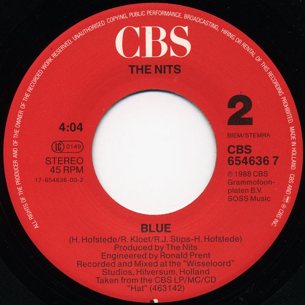 The Nits - The Train | CBS (CBS 654636 7) - 4