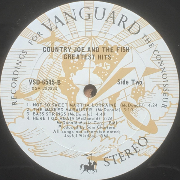 Country Joe And The Fish - Greatest Hits | Vanguard (VSD-6545) - 4 Country Joe And The Fish - Greatest Hits | Vanguard (VSD-6545) - 4