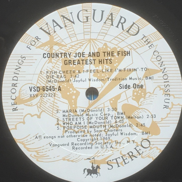 Country Joe And The Fish - Greatest Hits | Vanguard (VSD-6545) - 3 Country Joe And The Fish - Greatest Hits | Vanguard (VSD-6545) - 3