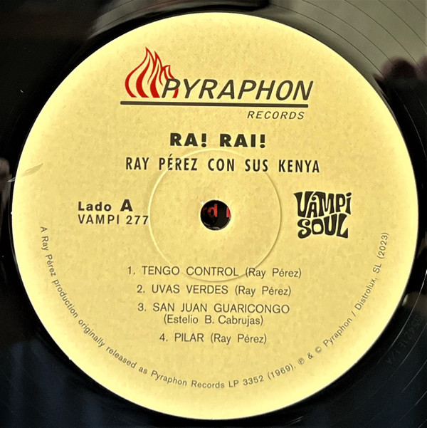 Ray Pérez y sus Los Kenya - Ra! Rai! | Vampi Soul (VAMPI 277) - 3 Ray Pérez y sus Los Kenya - Ra! Rai! | Vampi Soul (VAMPI 277) - 3