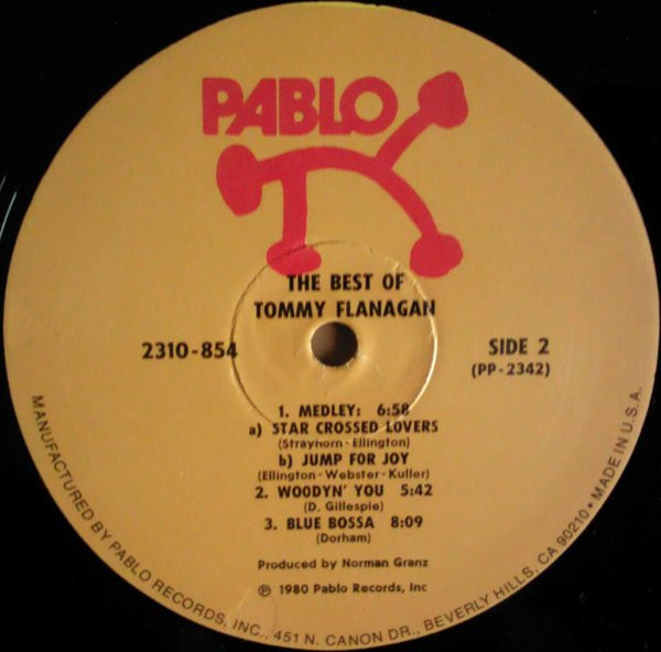 Tommy Flanagan - The Best Of | Pablo Records (2310-854) - 4 Tommy Flanagan - The Best Of | Pablo Records (2310-854) - 4