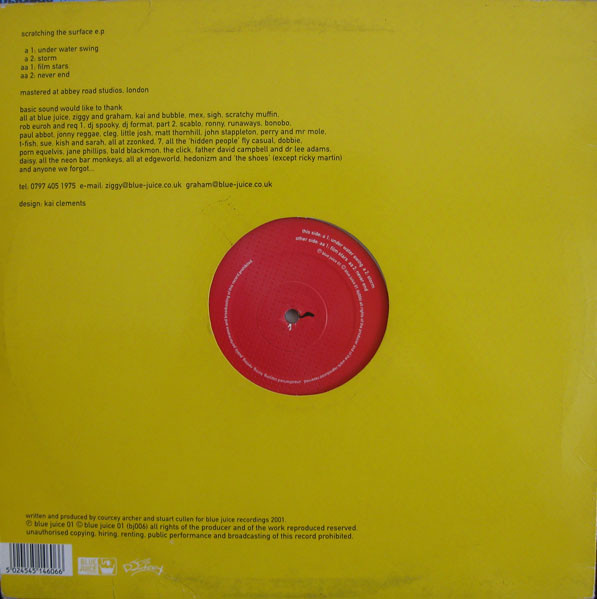Basic Sound - Scratching The Surface E.P | Blue Juice (bj006) - 2