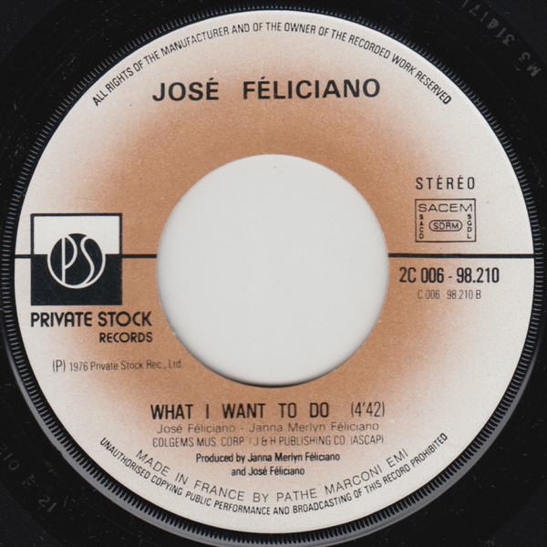José Feliciano - Why | Private Stock (2C 006-98.210) - 4 José Feliciano - Why | Private Stock (2C 006-98.210) - 4