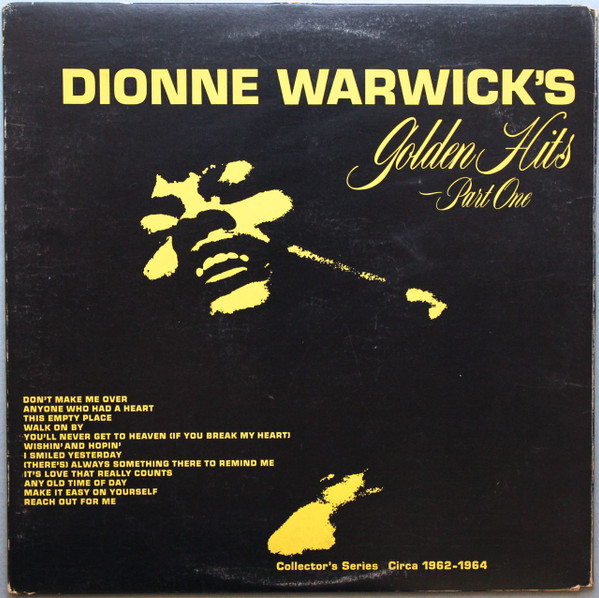 Dionne Warwick - Dionne Warwick's Golden Hits - Part One | Scepter Records (SPS 565) - 4