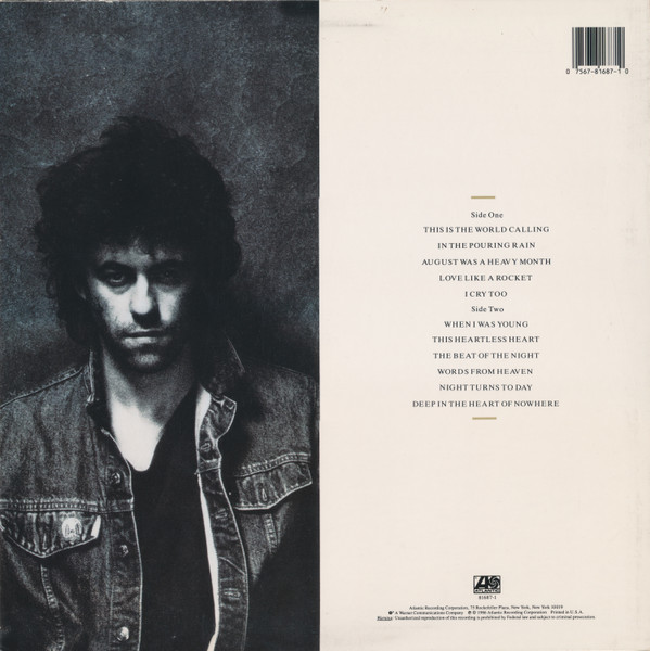 Bob Geldof - Deep In The Heart Of Nowhere | Atlantic (81687-1) - 2